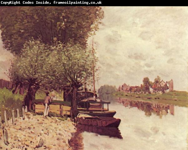 Alfred Sisley The Seine at Bougival